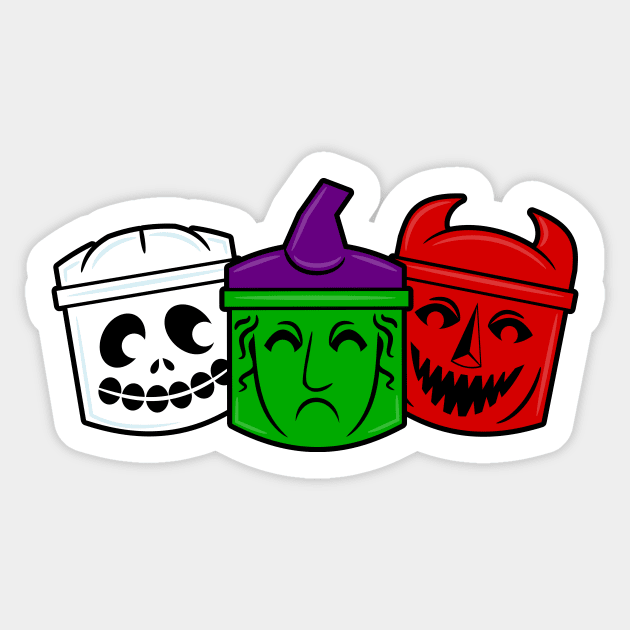 Halloween's Finest Sticker by honorary_android
